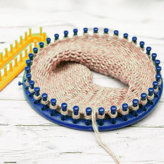 Knitting Loom Plastic Round Cap Weaving Tools