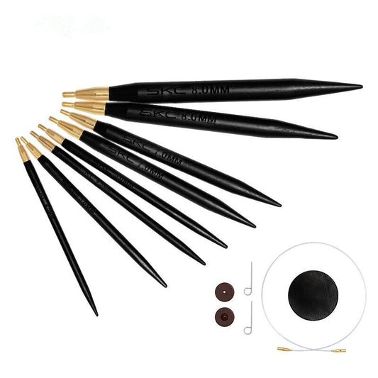 Sandalwood Circular Knitting Needles