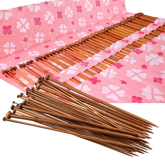 Bamboo Knitting Needles Kit  For Beginner & Professional